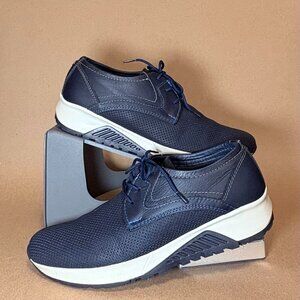 Men’s Leather Dress Shoe – Navy – US 6 EU 38